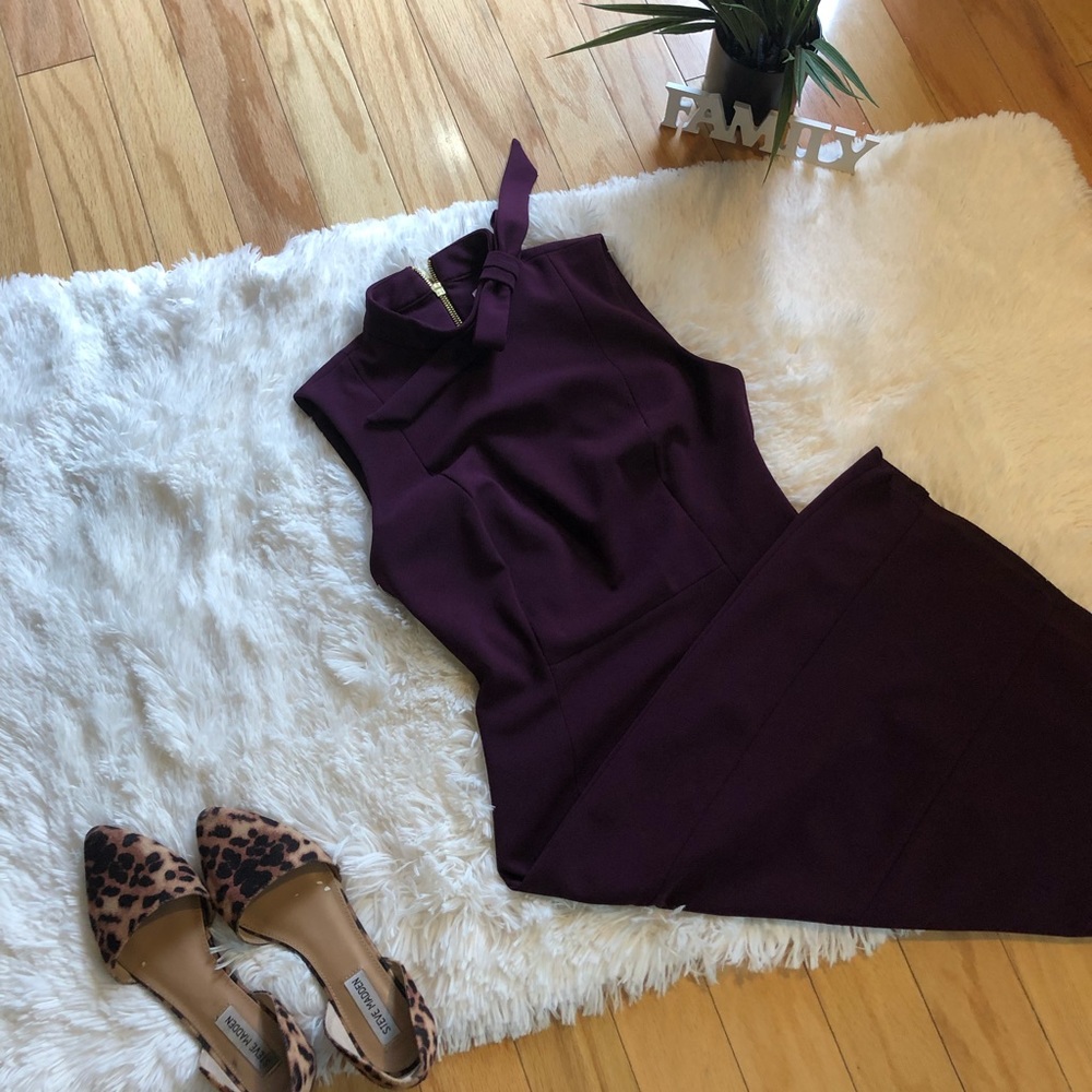 Burgundy / Purple Calvin Klein dress Size 2